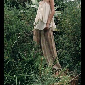 Zara ZW collection floral balloon pants